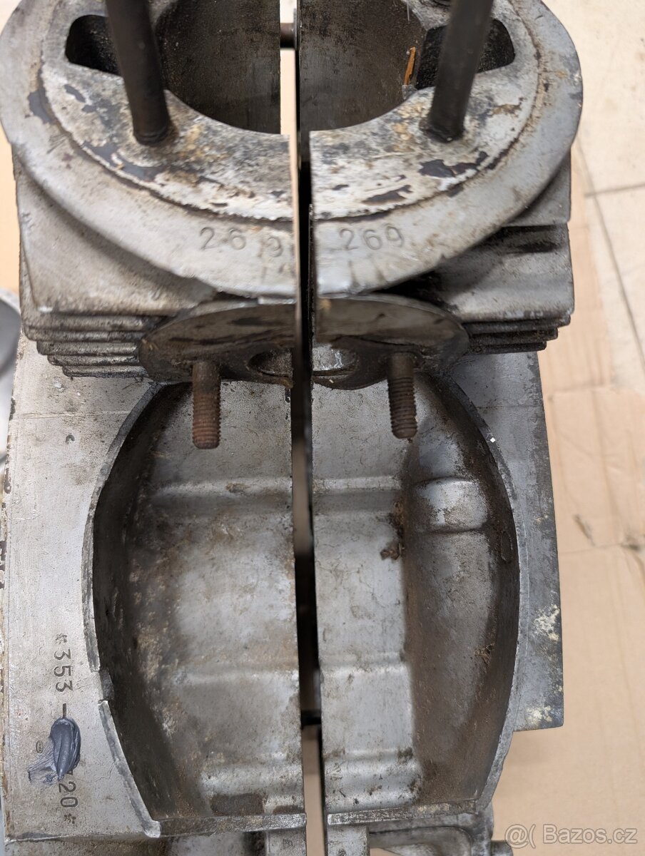 Jawa ČZ kývačka Jawa 353 motor JAWA - 2