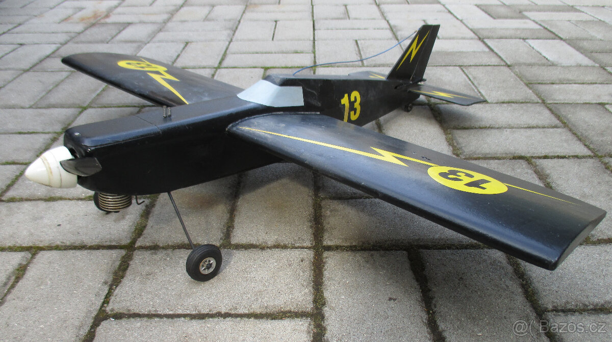Starší letadla motor ASP OS MAX MK 12 větroň rc auto model - 2