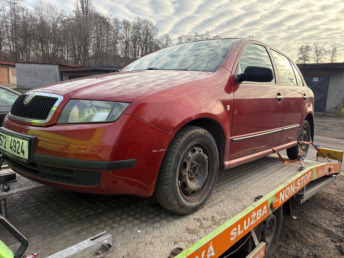 Škoda Fabia 1.2htp Pouze díly - 2