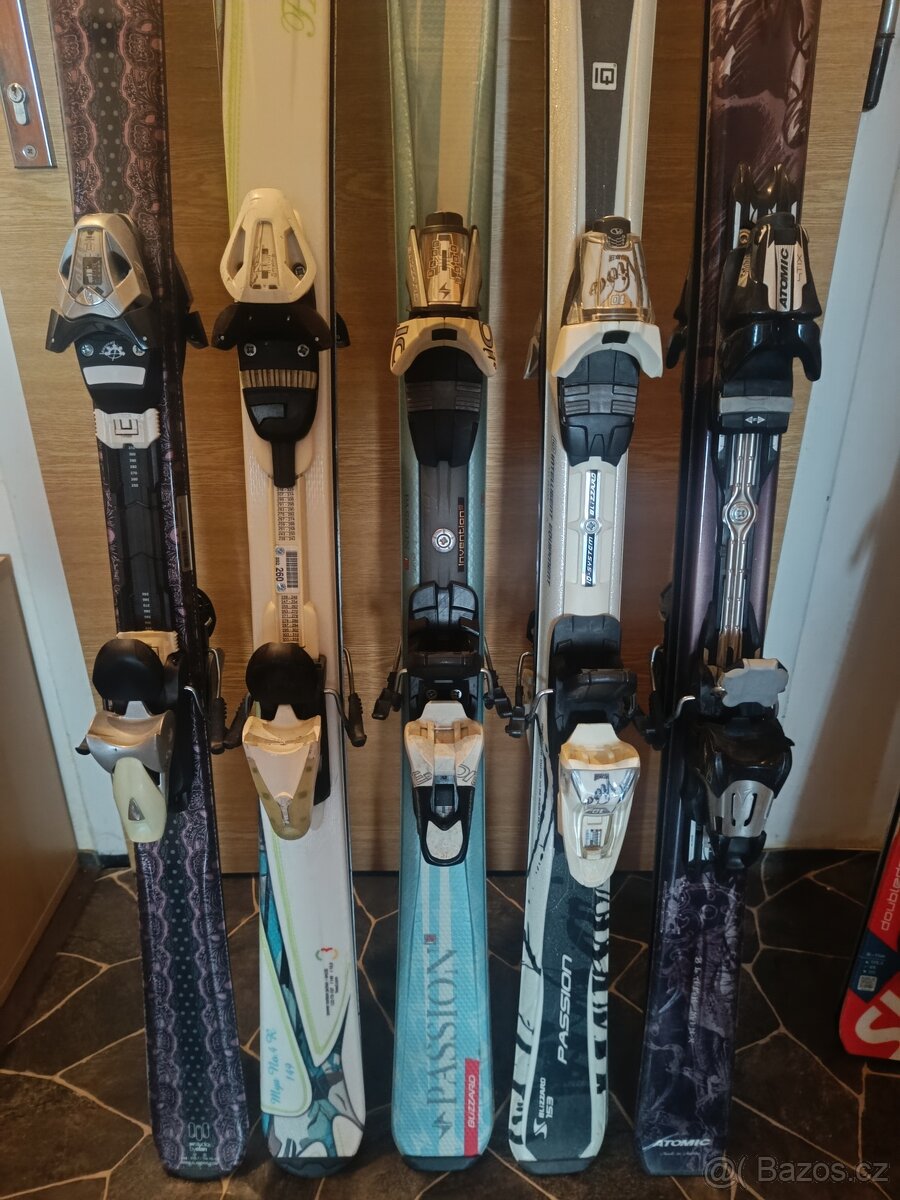 Dámské lyže 146cm, 149, 151,153 a 155cm - 2
