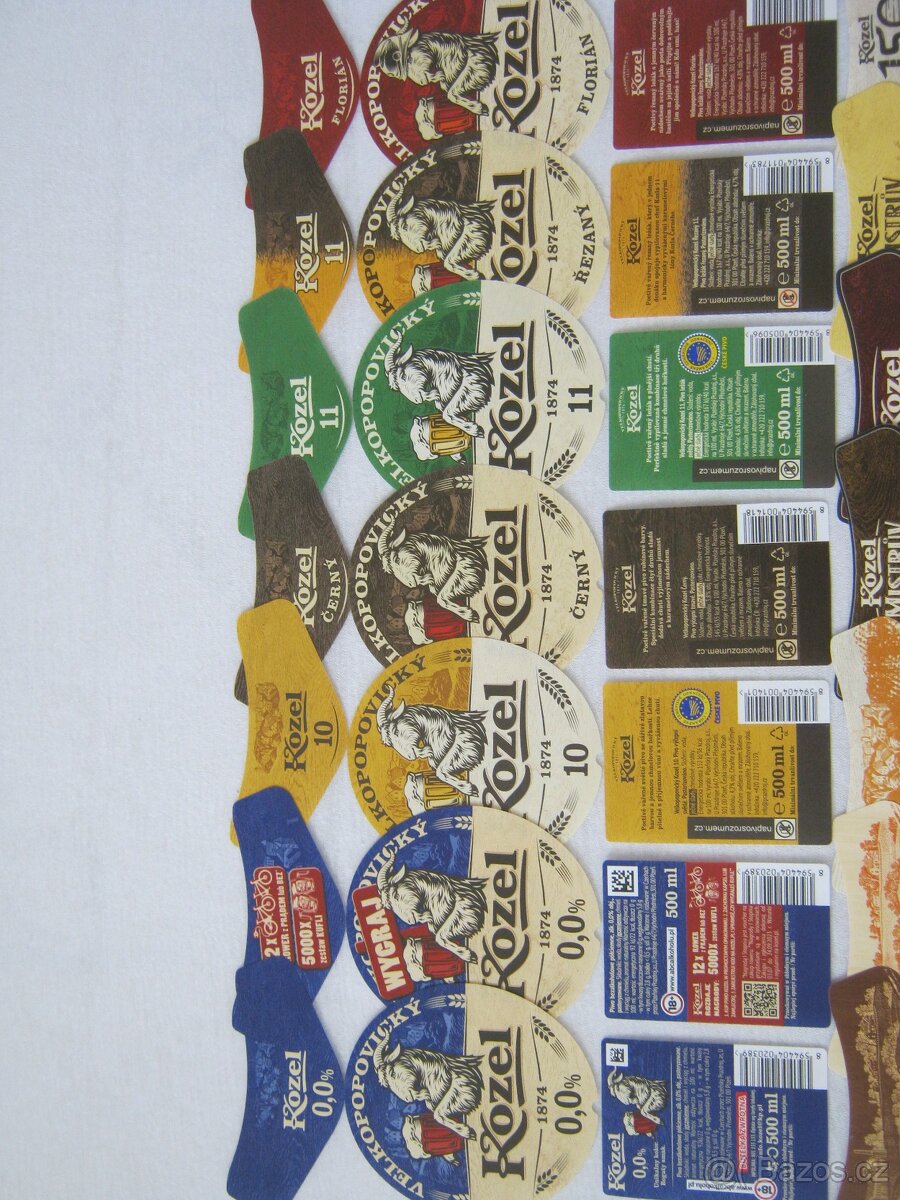 2020-2024 pivní etikety pivovar Velké Popovice - 2