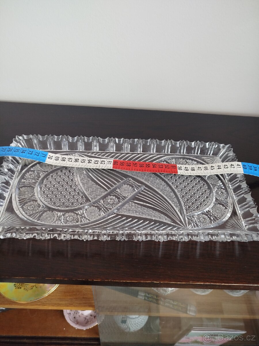 Skleněný tác - 2