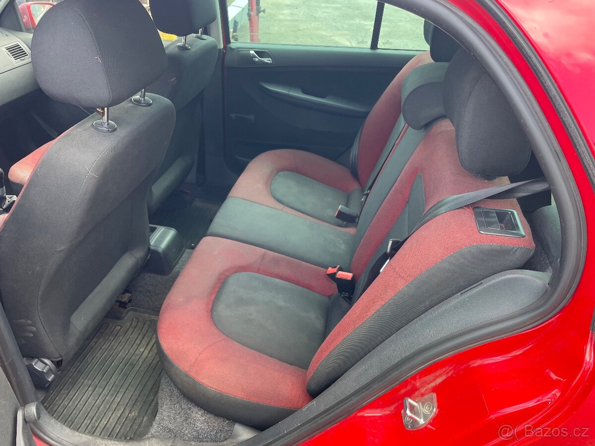 Sada sedadel Škoda Fabia 1 červené - 2