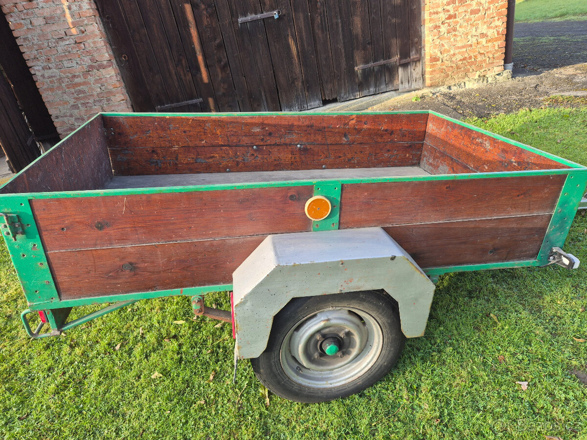 Přívěs, přívěsný vozík, vlek - 2