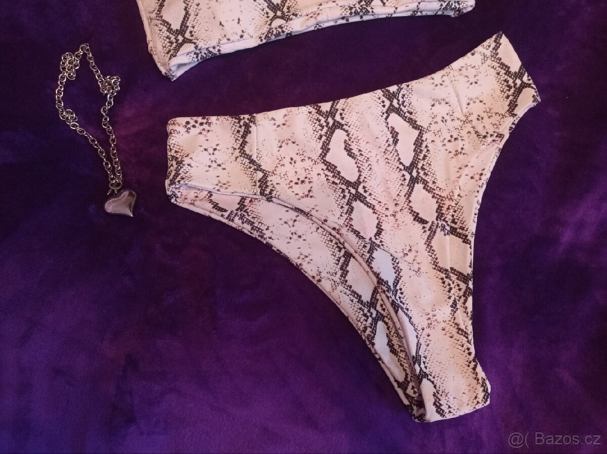 Dámské dvoudílné plavky - hadí bikiny - 2