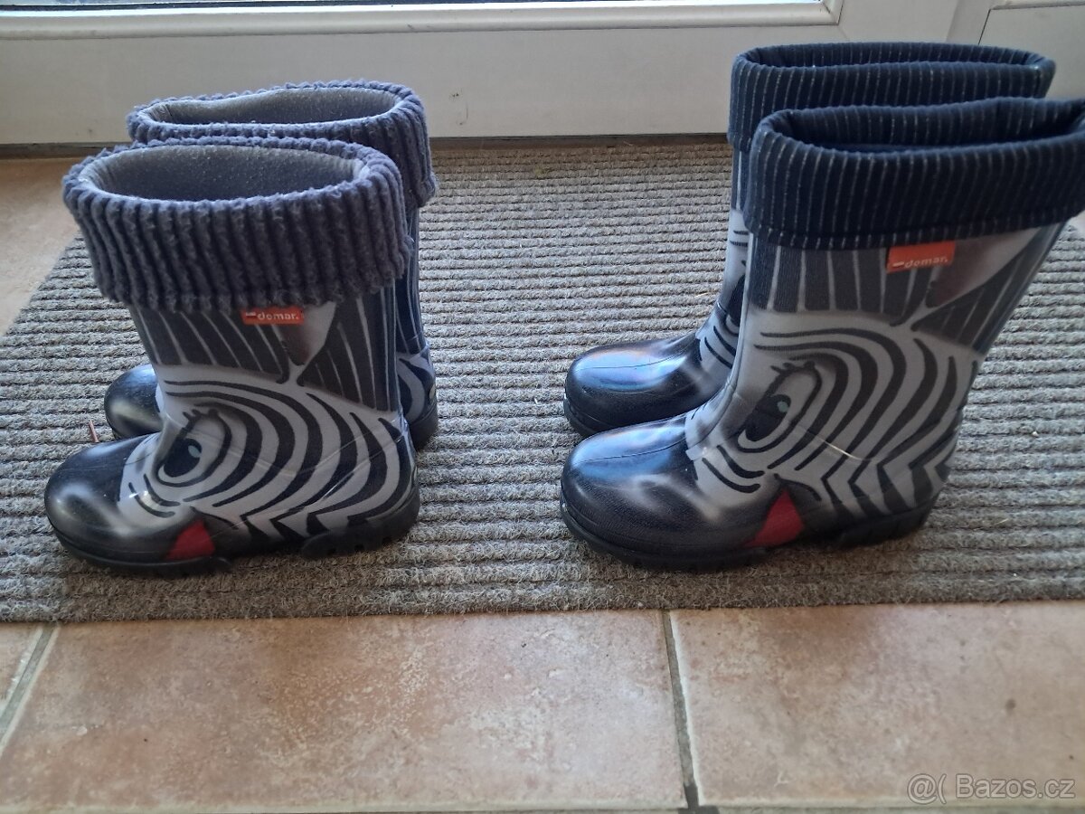 Holínky Demar vel. 26/ 27, 28/ 29 - 2