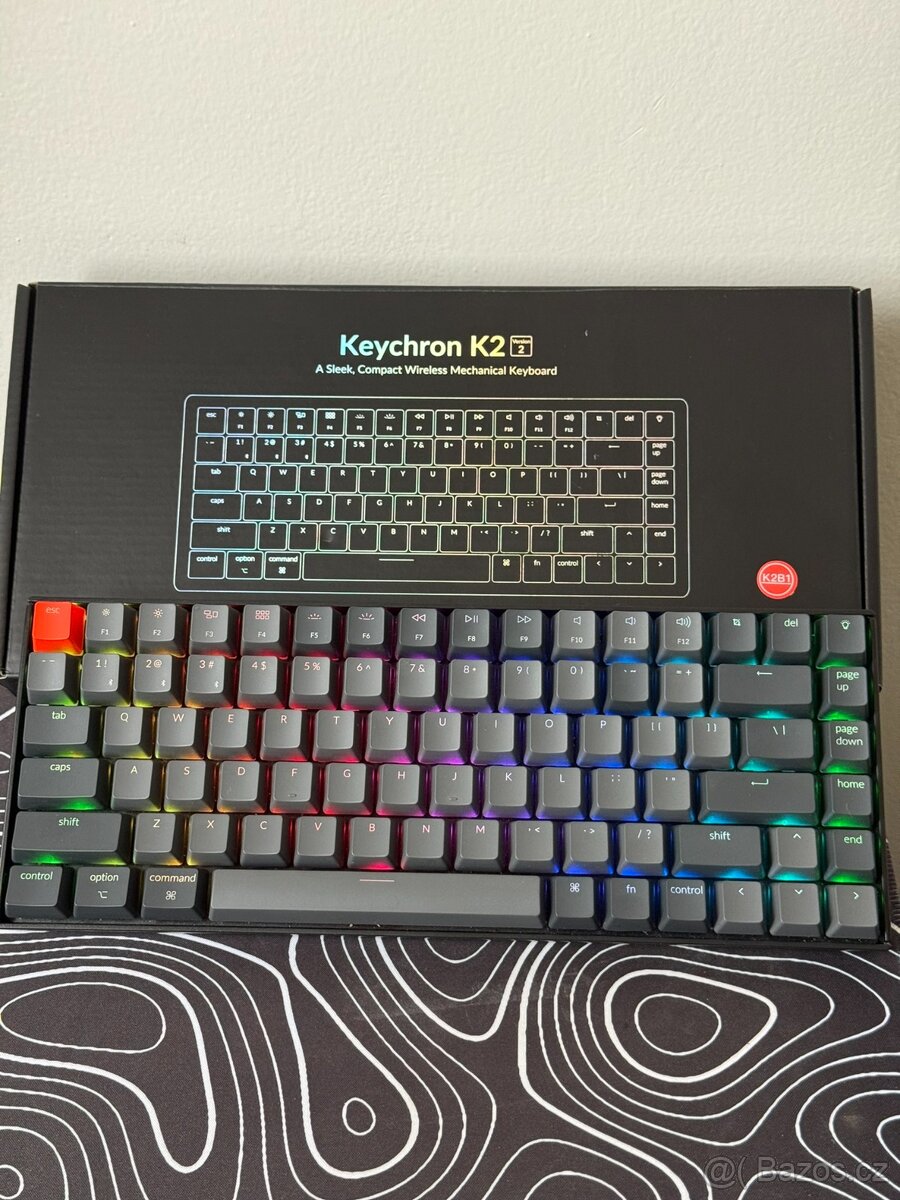 Mechanická klávesnice Keychron K2-B1 ver.2 - 2