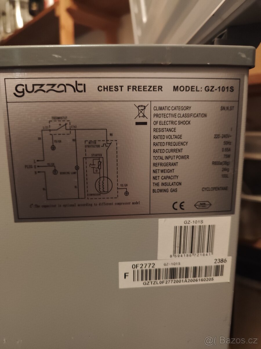 Pultovy menší mrazák - 2