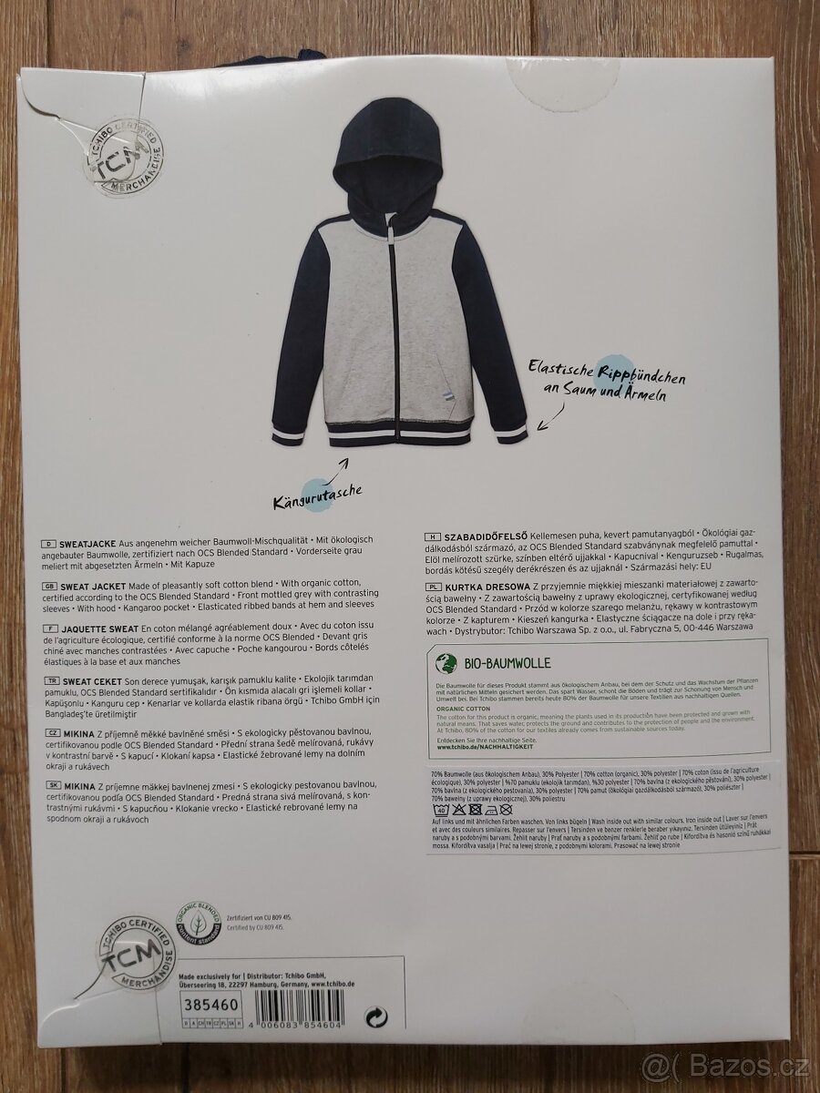 Mikina NOVÁ Tchibo 110-116 - 2