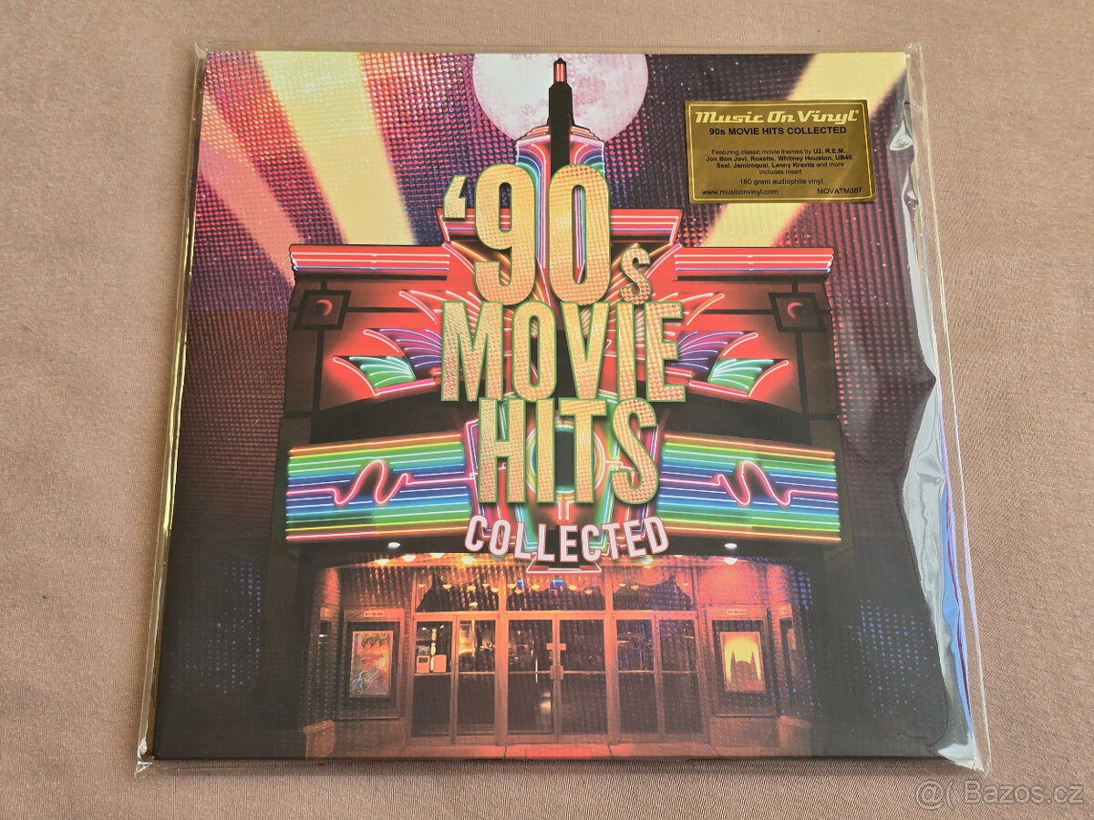 90s MOVIE HITS COLLECTED (2 LP, 2023) - 2
