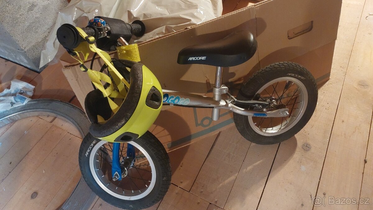 Dětské odrážedlo s helmou - 2