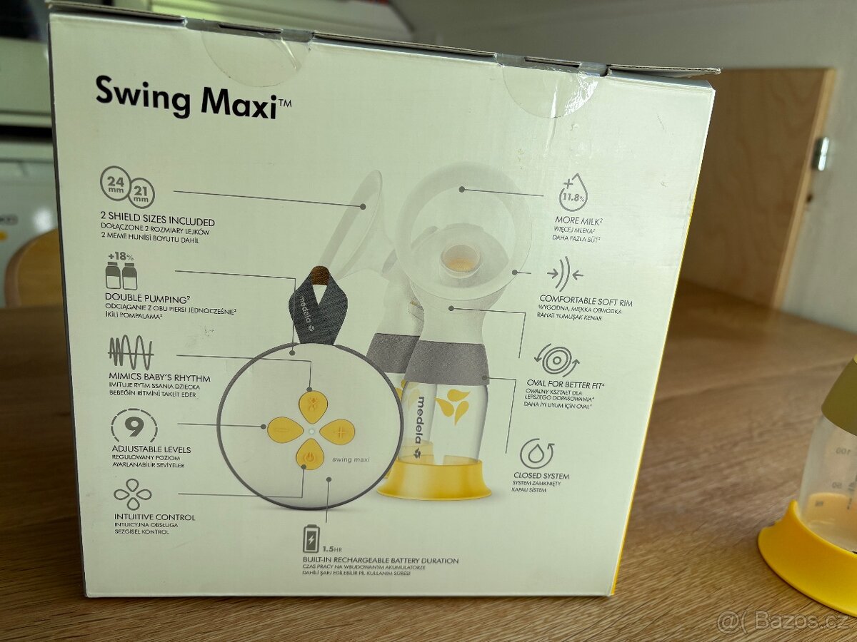 odsávačka medela swing maxi oboustranná - 2