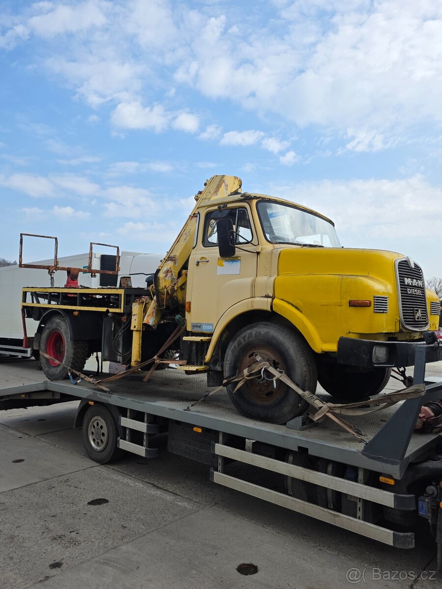 MAN odtah a vyproštovací special - 2