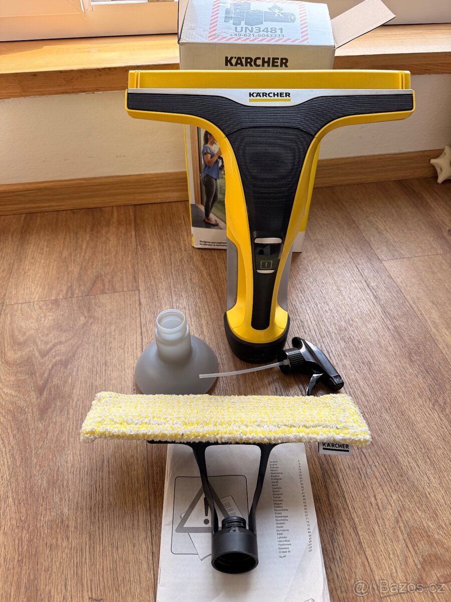 Karcher window Vac - aku vysavač, aku stěrka - 2