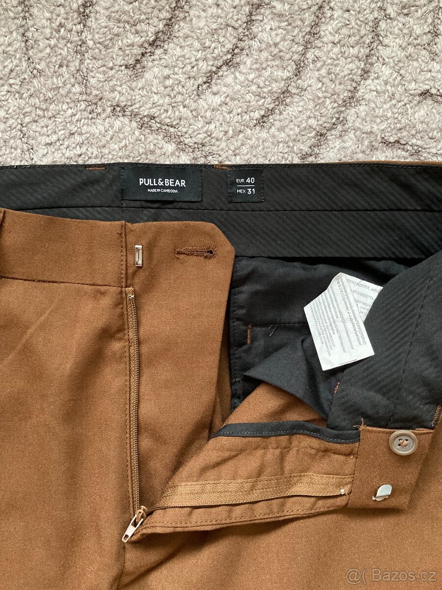 Pánské kalhoty zn. PULL&BEAR - 2