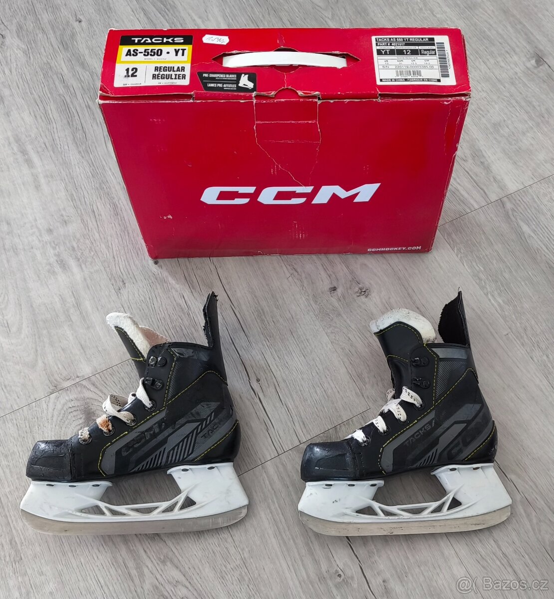 Dětské brusle CCM TACKS AS-550 YT - 2