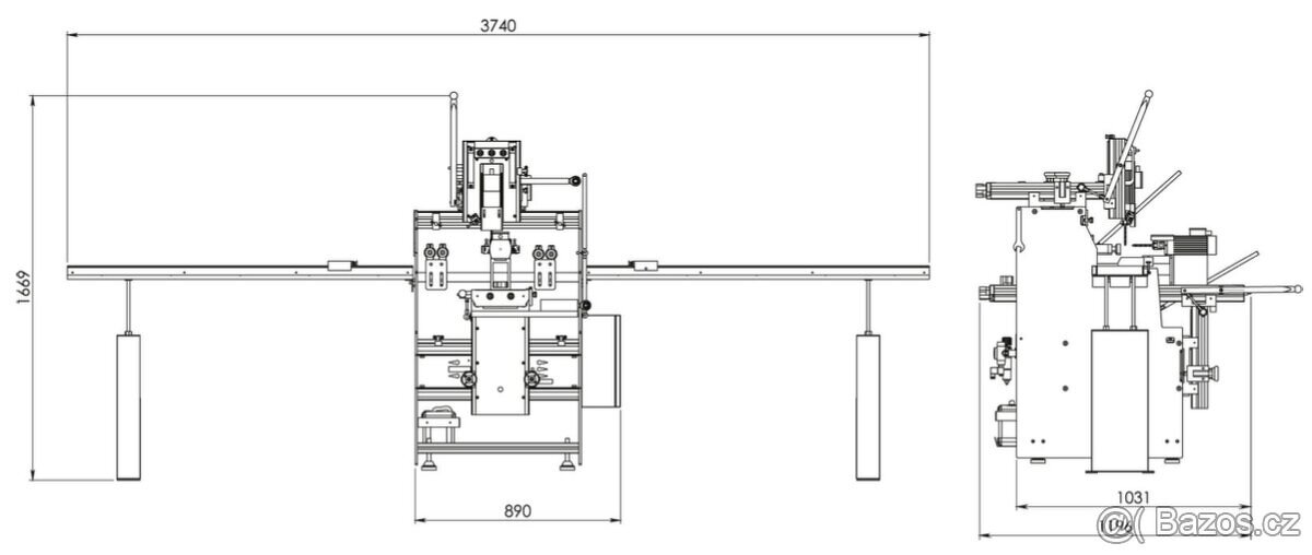 Kopírovací router OMRM127 na PVC a hliník - 2