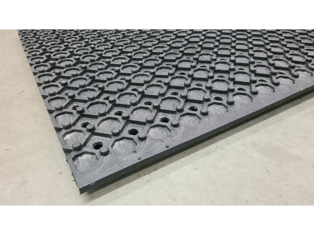 Podlahové desky Paddock zátěžové děrované z PVC 117x 84cm - - 2