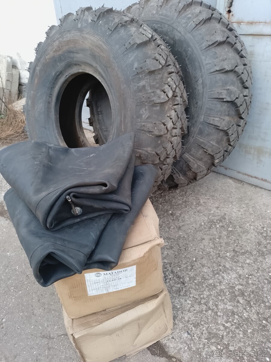 Rur 5 ,Gaz 66, agro IFA, kola, plášť, duše 13,00-18 - 2