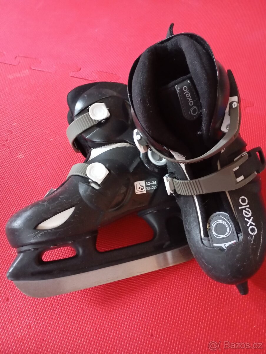 Dětské lední brusle zvětšovací Vel.32-34 - 2