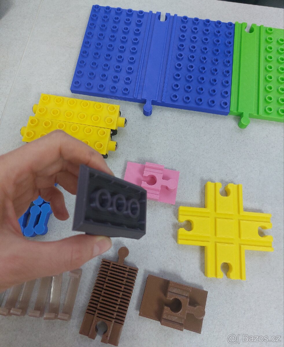 Adaptéry + vláčky vláčkodráha Lego Duplo - 2