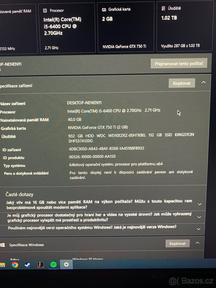 Prodám herní Pc - 2