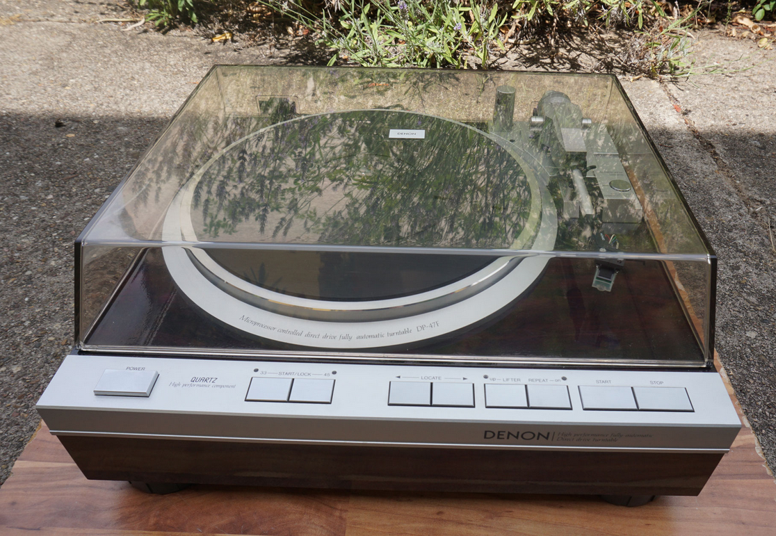 DENON DP-47F, špičkový Quarz Direct Drive gramofon jako nový - 2