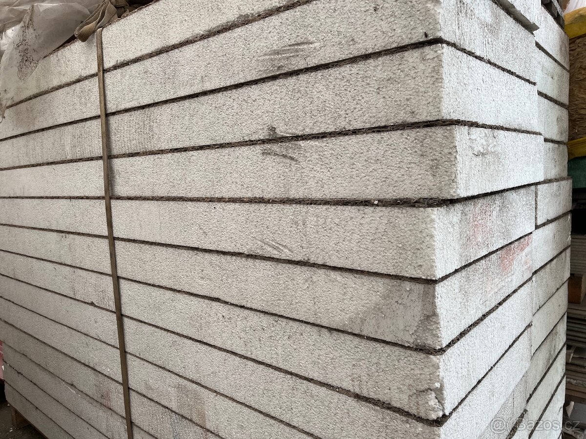 Prodám heraklithové desky s polystyrenem 10 cm - 2