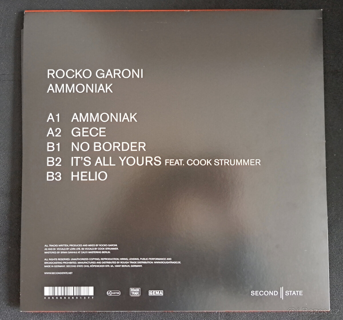 Techno vinyl //Rocko Garoni - AMMONIAK - 2