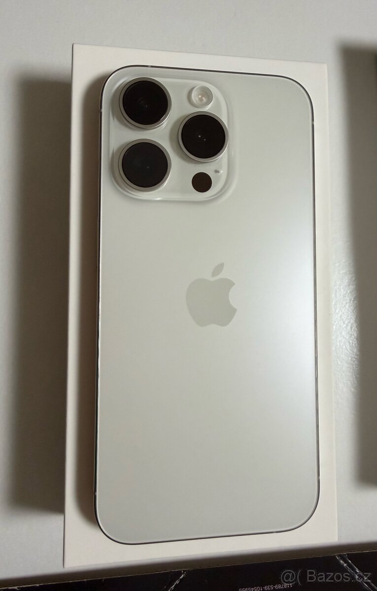 TOP stav iPhone 15 Pro 256GB White - 2