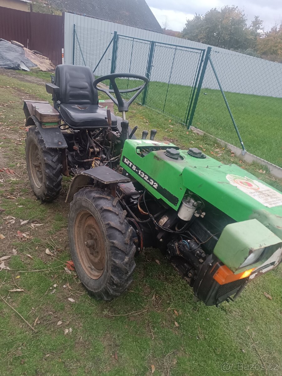 Malotraktor MT8 132.32 technické osvědčení - 2