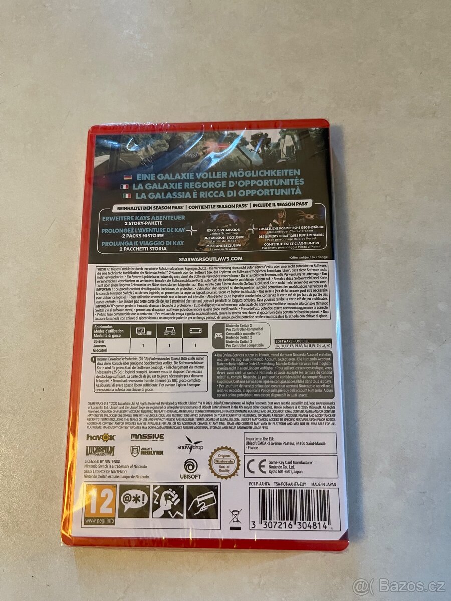 Star Wars outlaws gold zabalený - 2