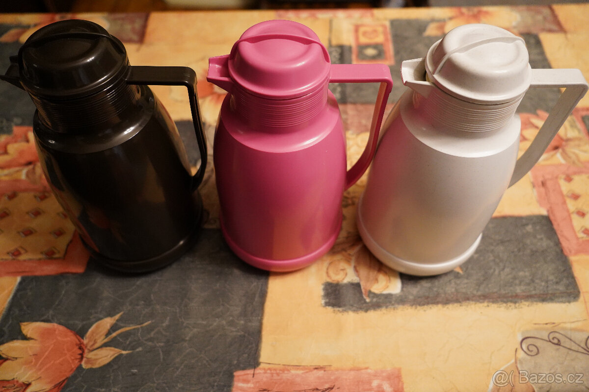 Retro termosky Vsetínské sklárny 3ks - 2