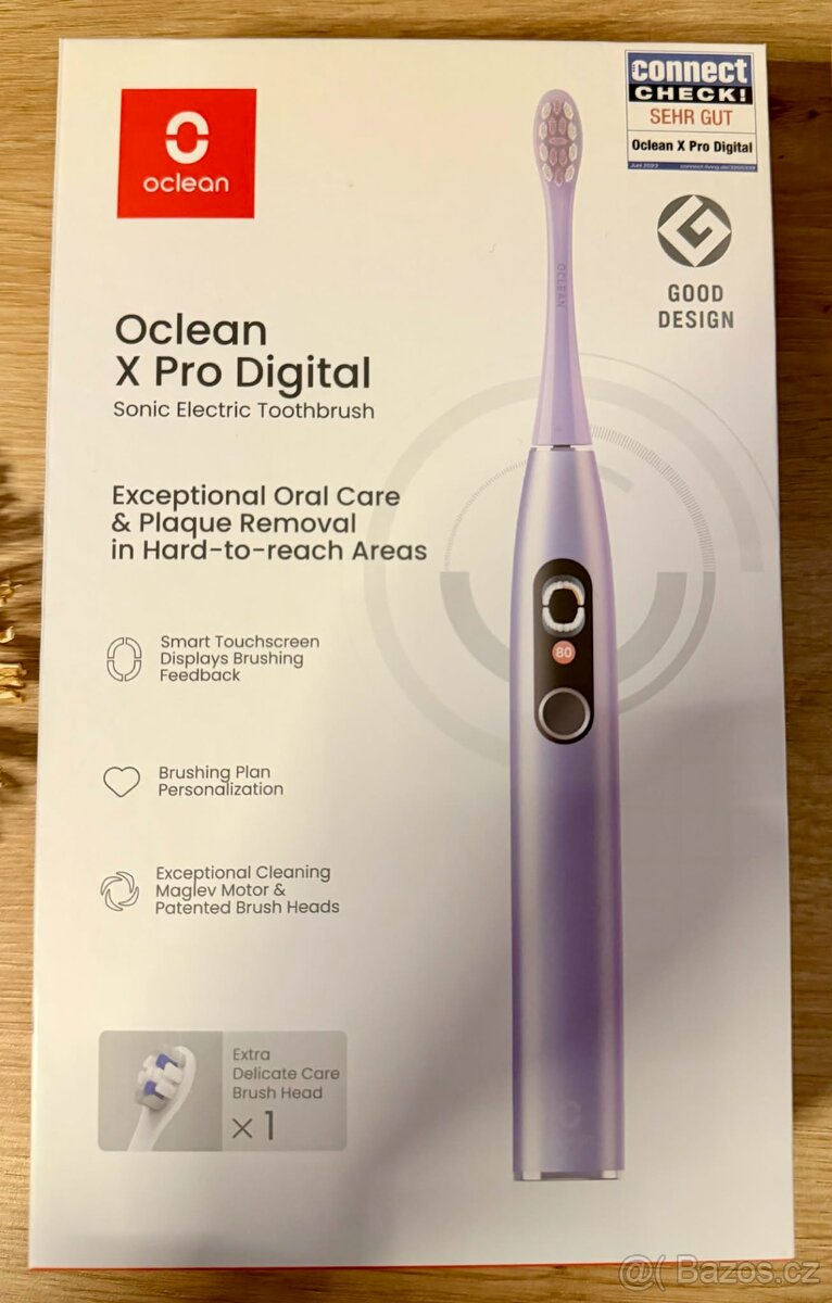 Sonický zubní kartáček Oclean X Pro Digital - 2