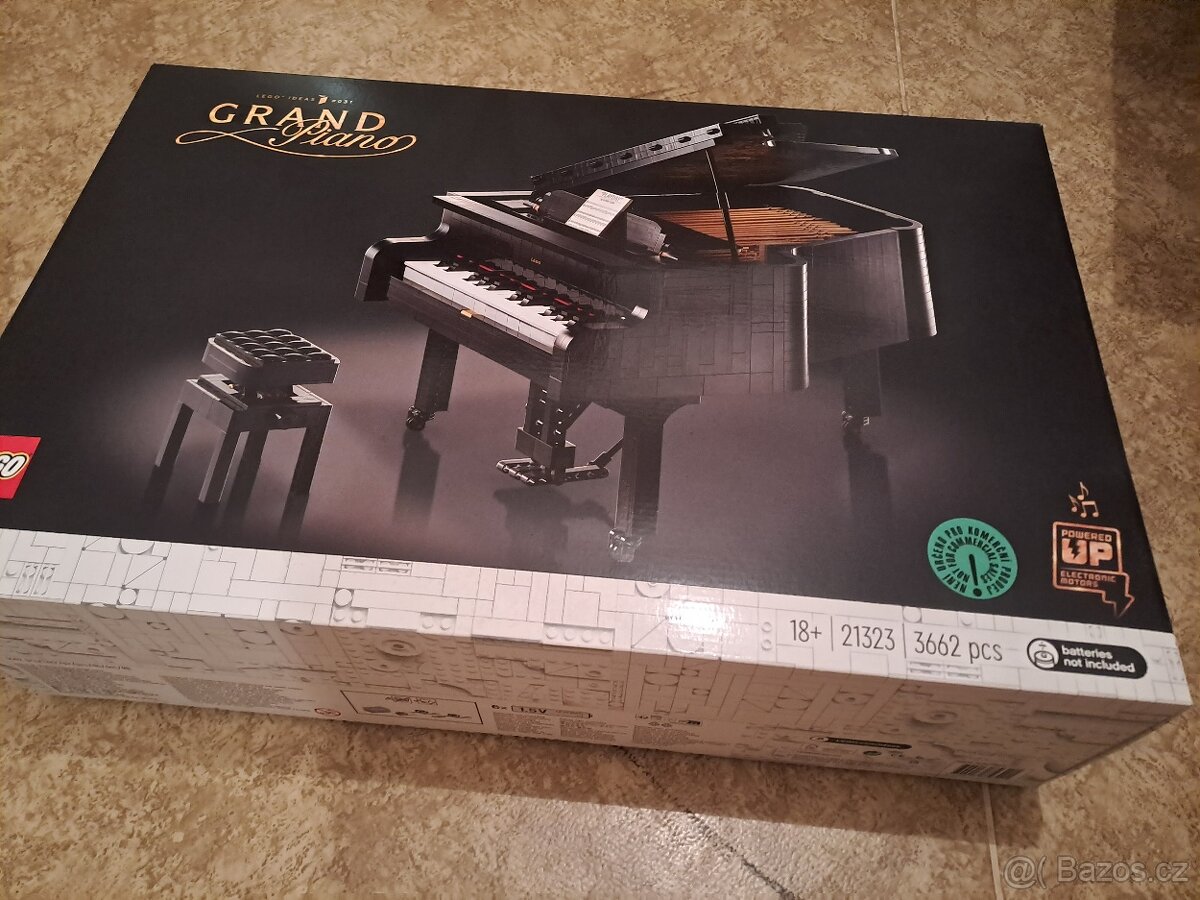 LEGO Ideas 21323 Velké piano - 2