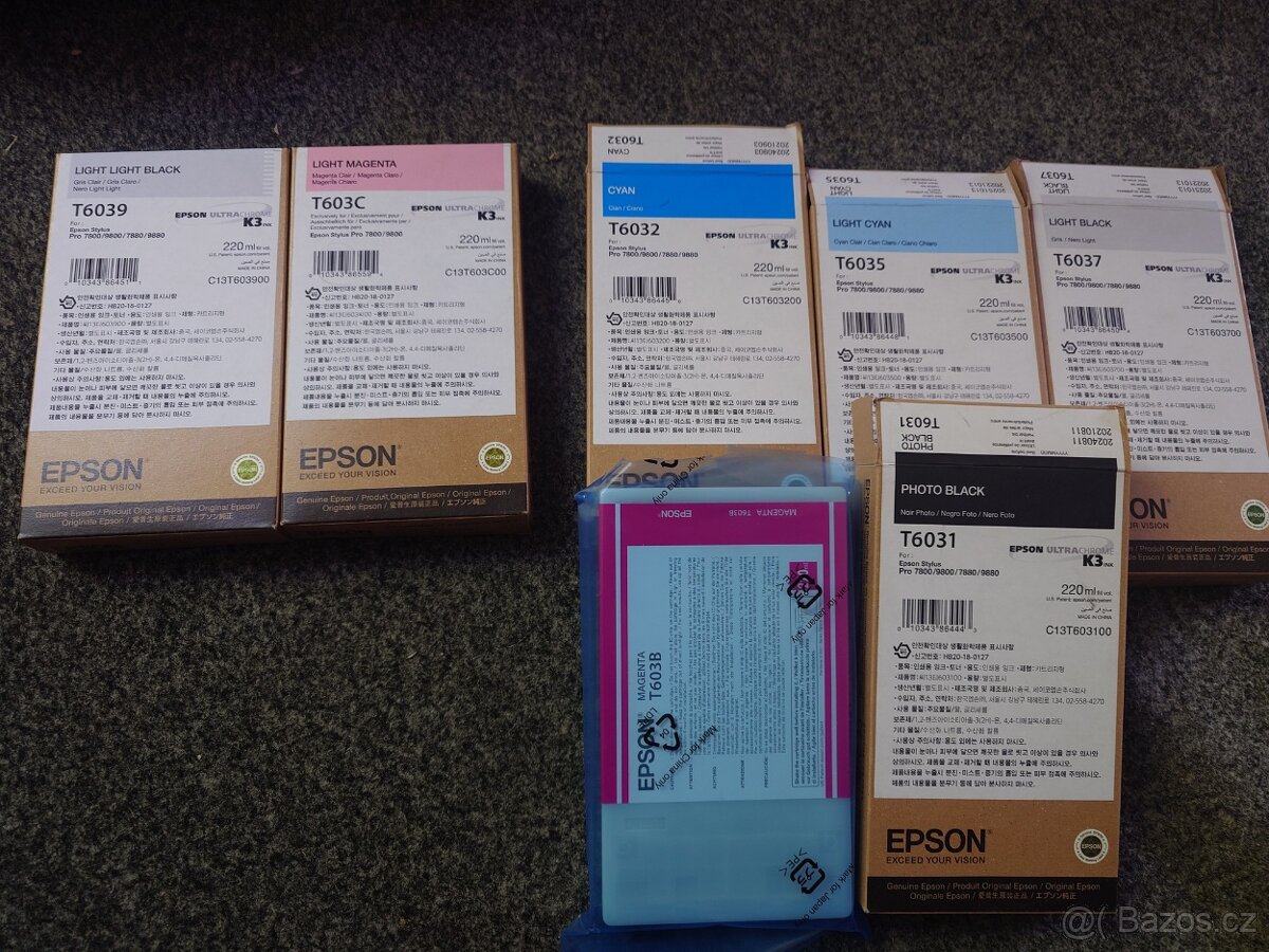 Inkoust Epson 9800 - 2