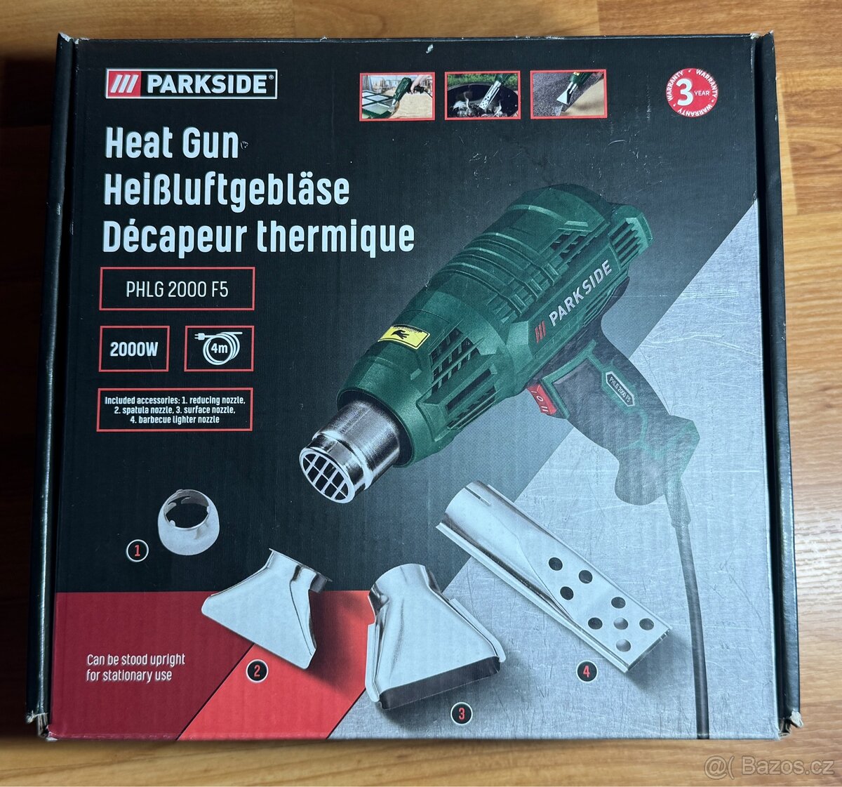 Horkovzdušná pistole Parkside - 2