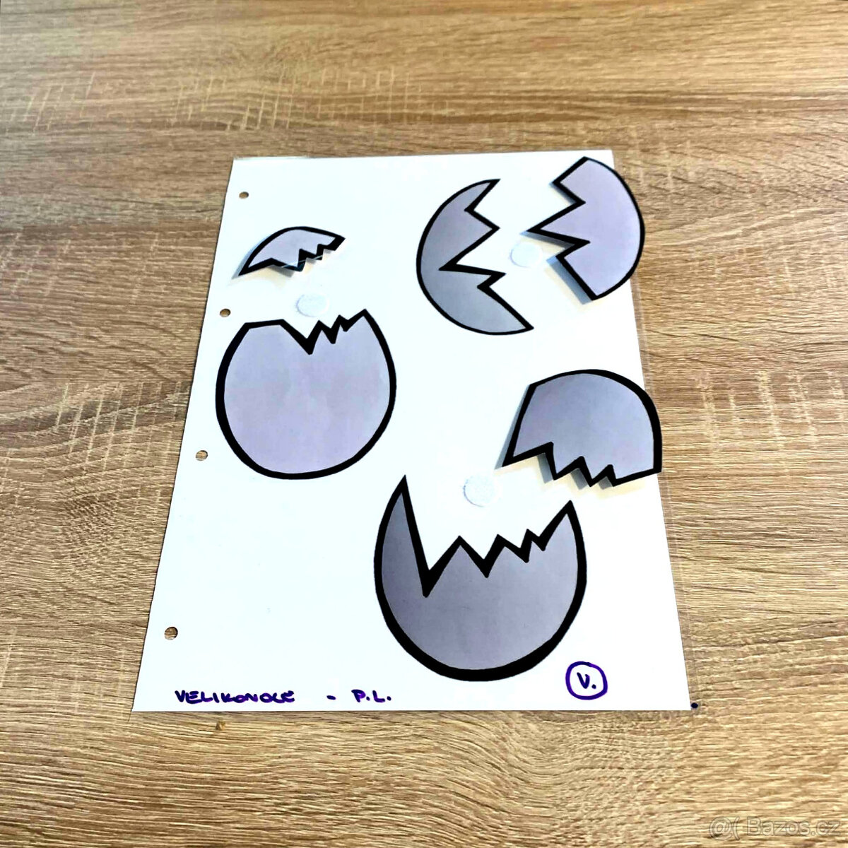 Velikonoce: Poskládej rozbitá vajíčka + 🎁 Dárek - 2