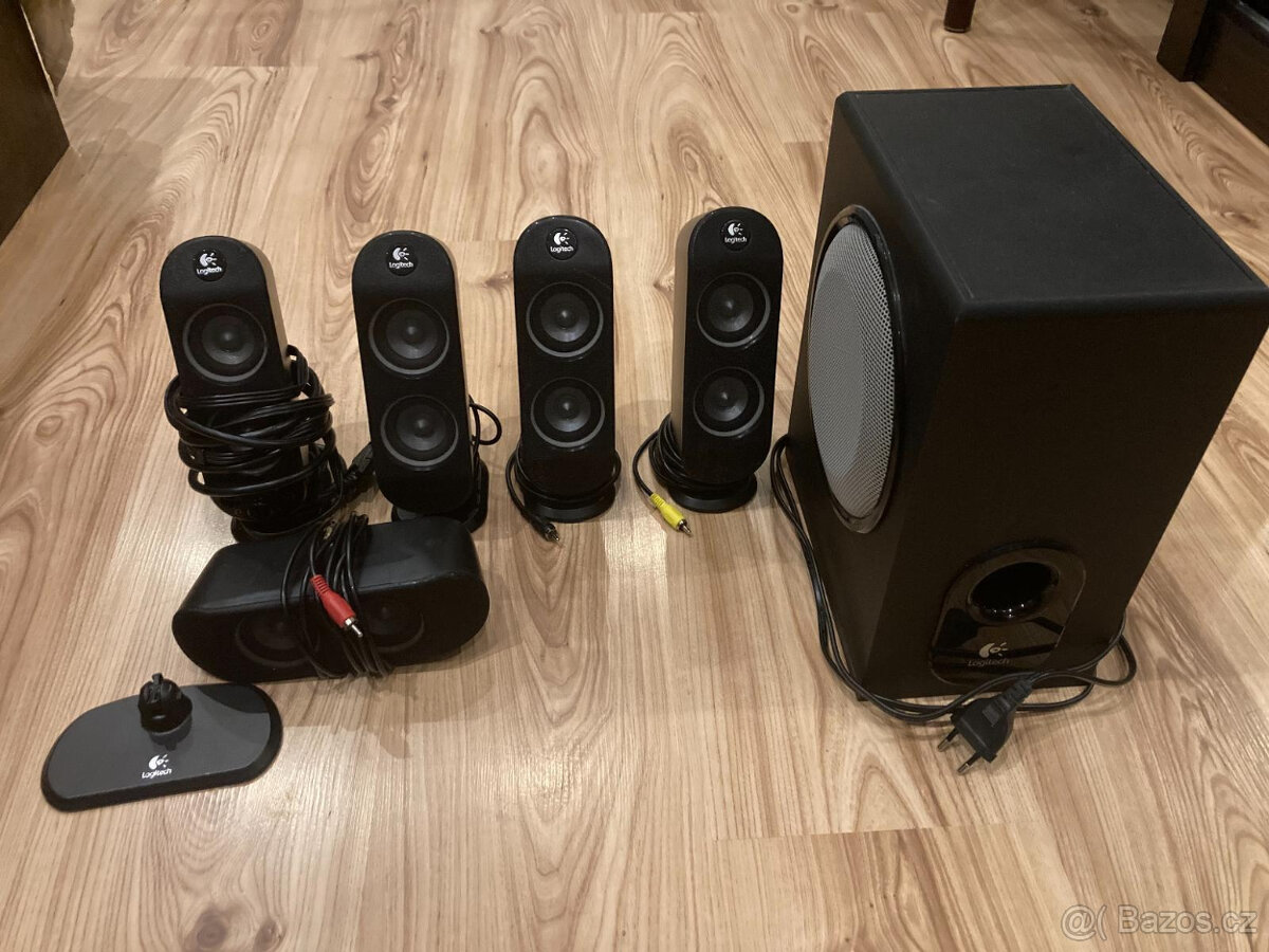 Repro k PC , 5.1 Logitech x 530. - 2