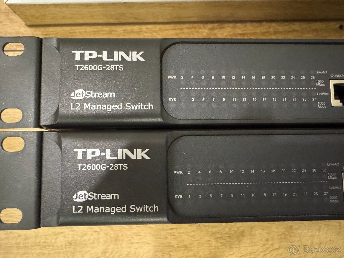 TP-Link JetStream T2600G-28TS – 24portový gigabitový SWITCH - 2