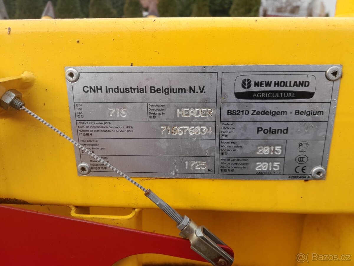 Kukuricny adapter New Holland 5 - 2