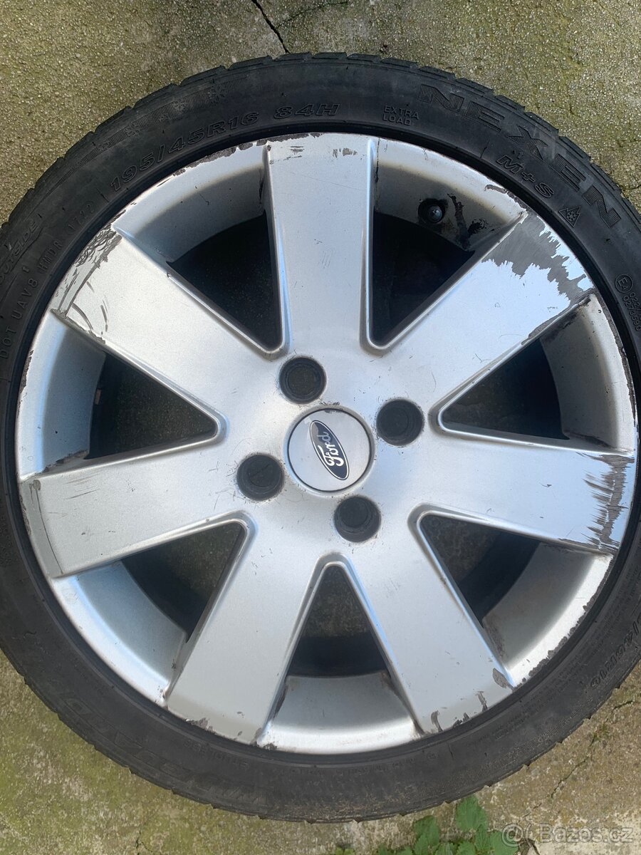 Originální alu disky Ford 16” – 4×108 – 4 ks - 2