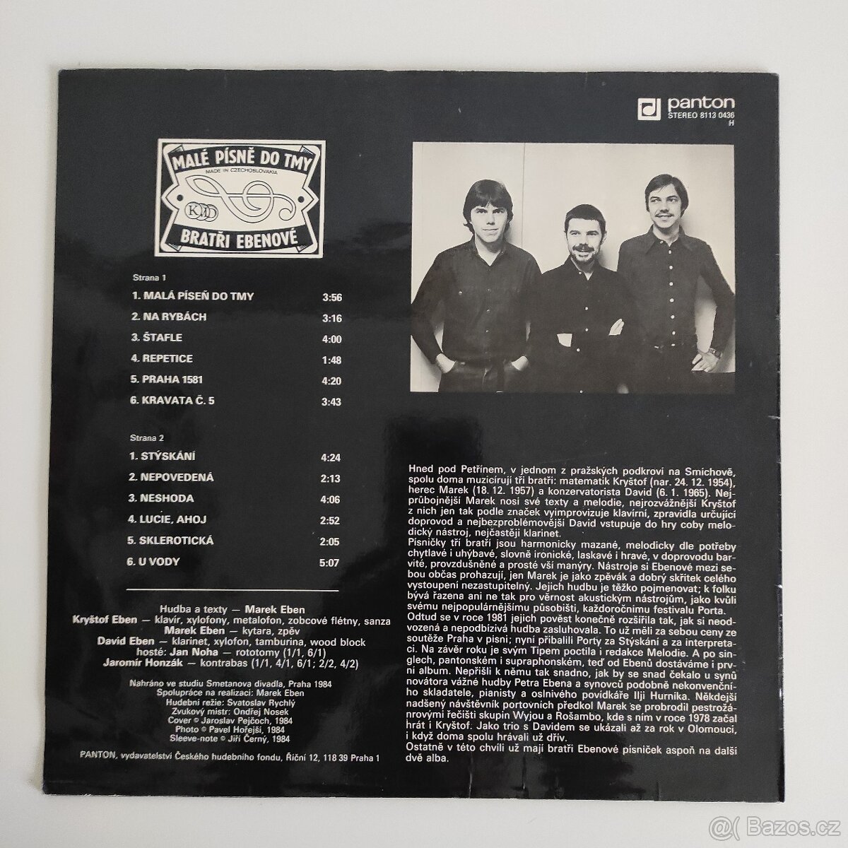 Malé písně do tmy / bratři Ebenové - 2