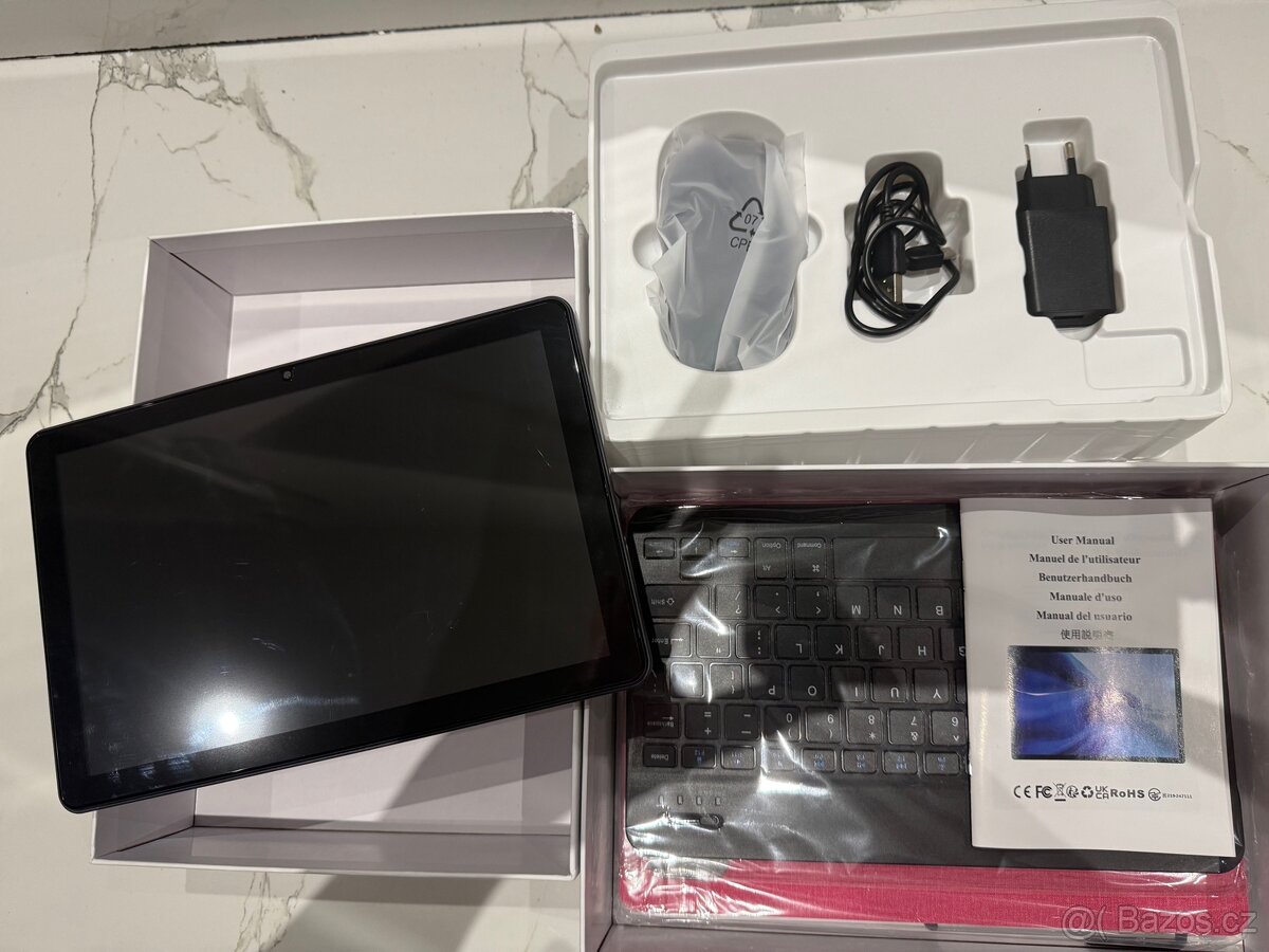 10” android tablet s bezdrátovou klávesnicí a myší - 2