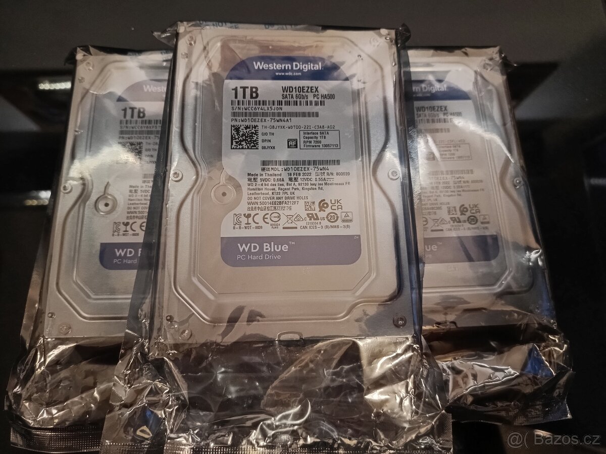 NOVÝ HDD Western Digital Blue 1TB – WD10EZEX – SATA III – - 2