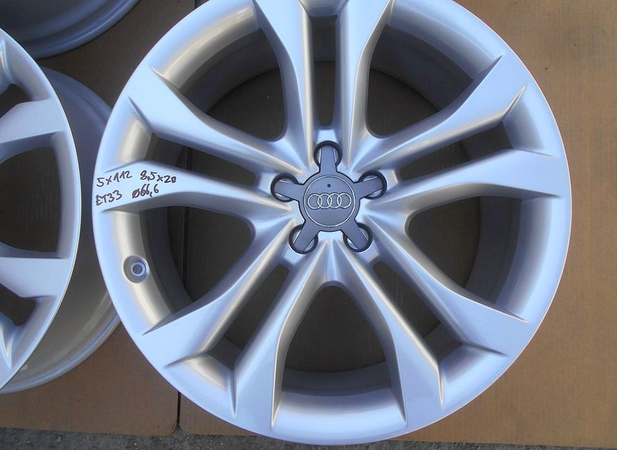 Alu disky originál Audi 20", 5x112, ET 33, šířka 8,5J - 2