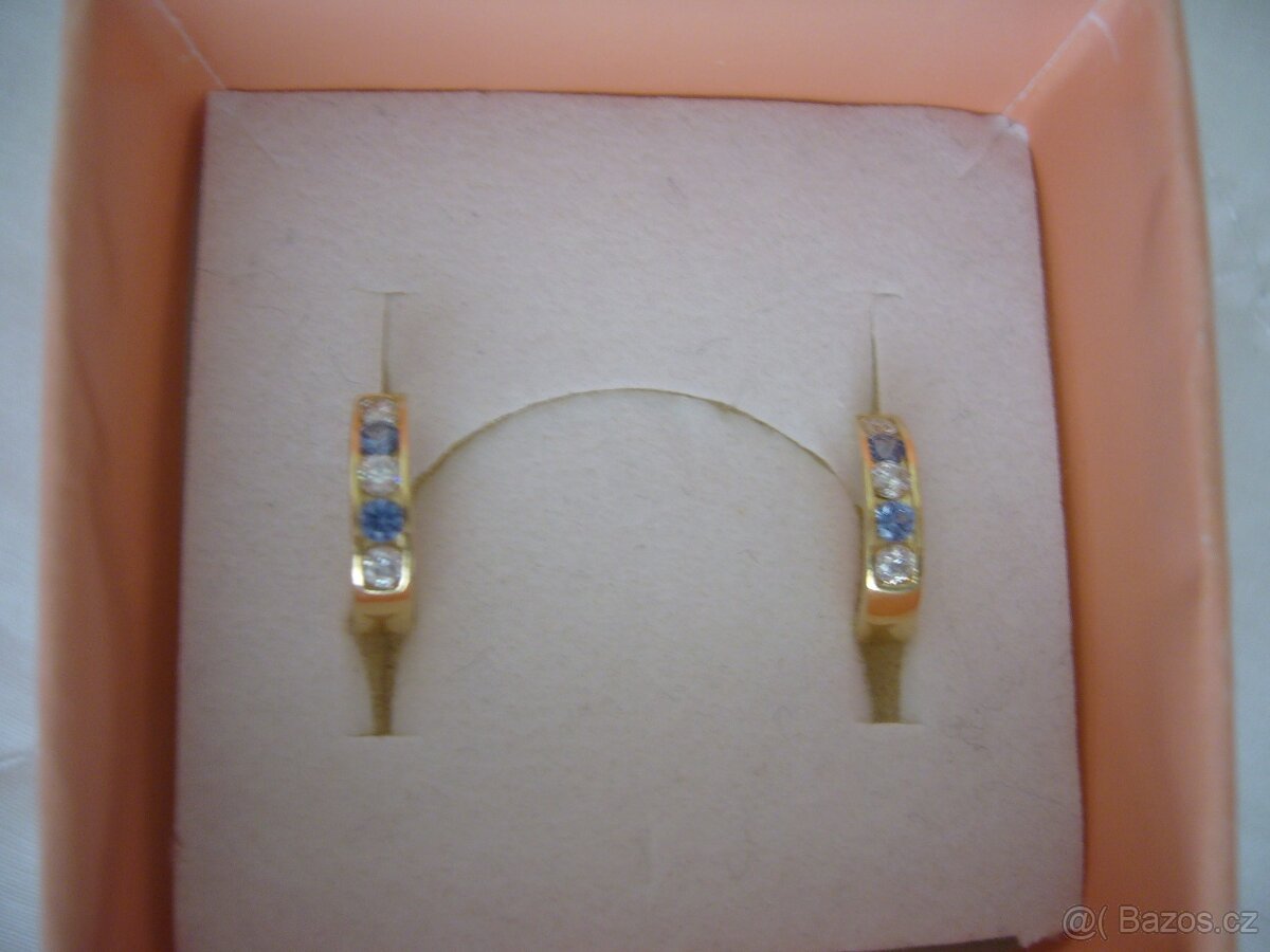 Prodám dívčí zlaté náušnice - 2