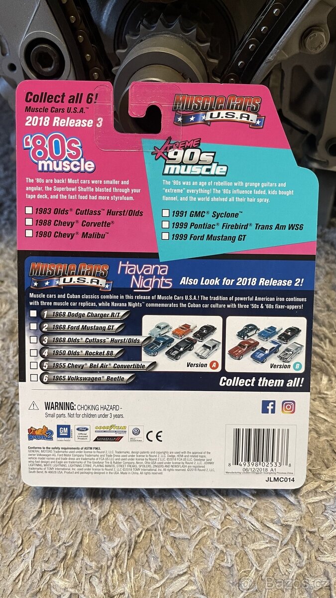 Johnny Lightning Corvette limited - 2