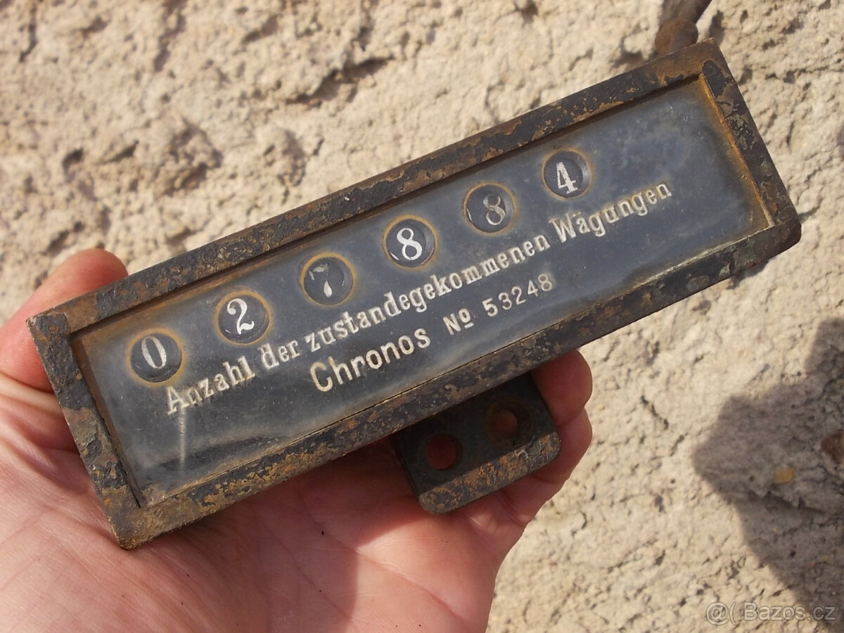 POČITADLO STAROŽITNOST STROJEK NĚMECKO VETERAN VOJSKO - 2
