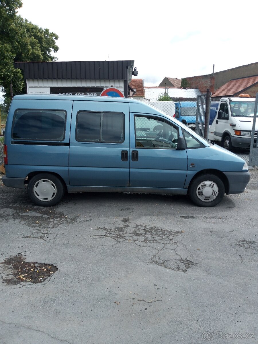 FIAT SCUDO 1.9TD R.V.1998,9MIST,299TKM,KLIMA. - 2